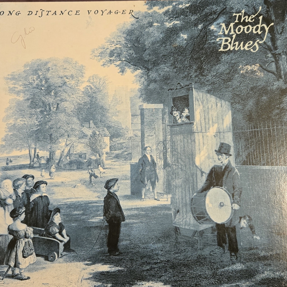 The Moody Blues Long Distance Voyager Album Cover
